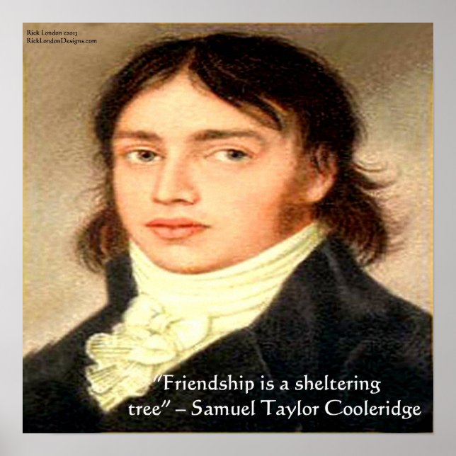 Póster Samuel Taylor Cooleridge Poster (Frente)