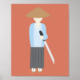 Póster Samurái