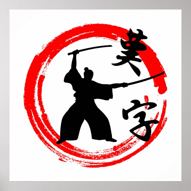 Póster Samurai (Frente)