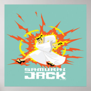 Póster Samurai Jack Energy Graphic