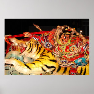 Póster Samurai Nebuta Flota Print