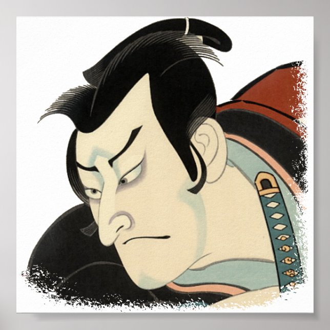 Póster Samurai - Negrita (Frente)