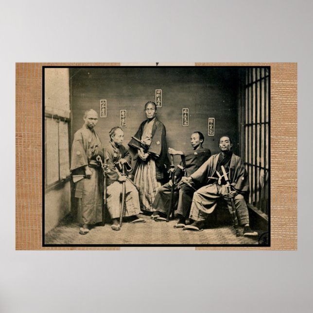 Póster samurai, tokyo 1860 (Frente)