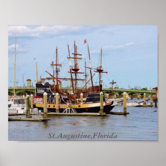 Póster San Agustín, Poster de Florida