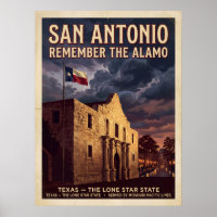 San Antonio Alamo Recuerda El Alamo