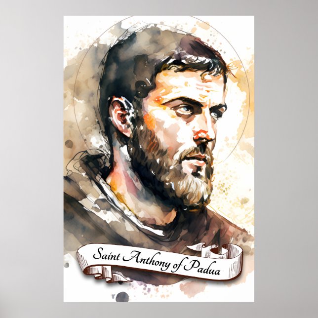 Póster San Antonio de Padua (Frente)