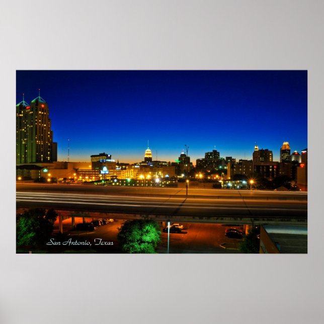 Póster San Antonio, Texas (Frente)