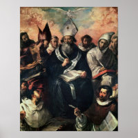 San Basil dictando su doctrina