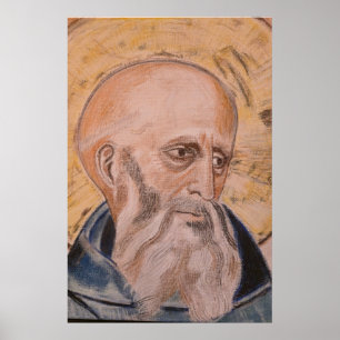 Póster San Benito de Nursia