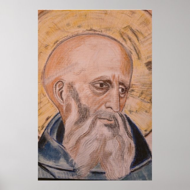 Póster San Benito de Nursia (Frente)