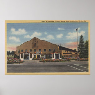 Póster San Bernardino, CA - Home of the National Orange