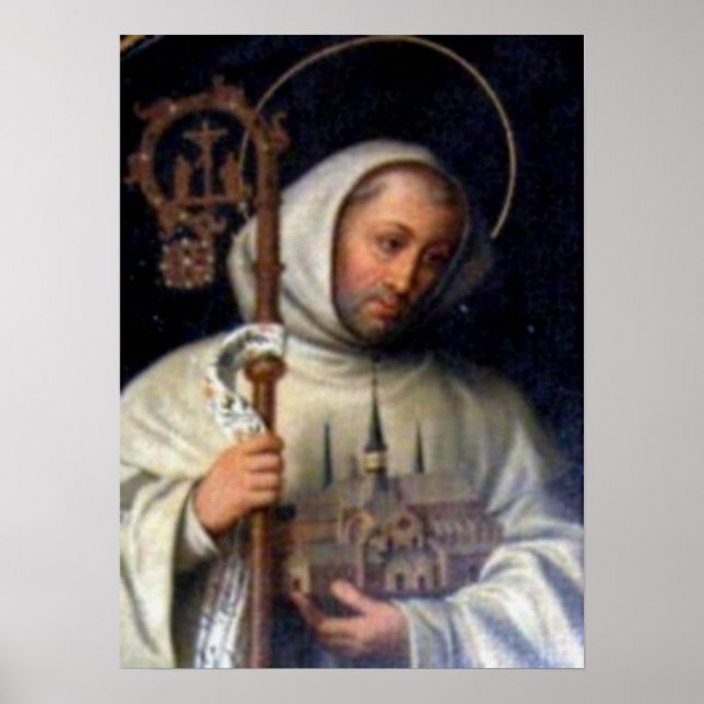 Póster San Bernardo de Clairvaux (Frente)