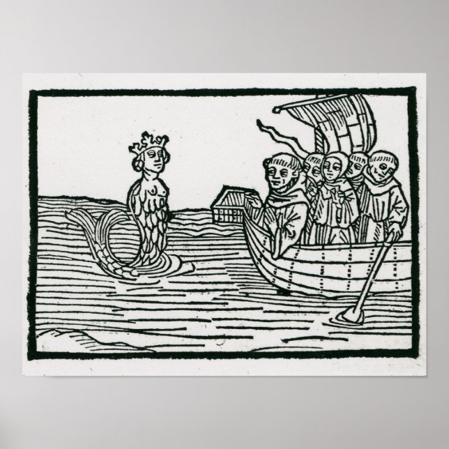 Póster San Brendan y la sirena (Frente)