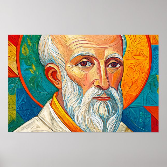 Póster San Callistus I: Sabiduría y Fuerza (Frente)