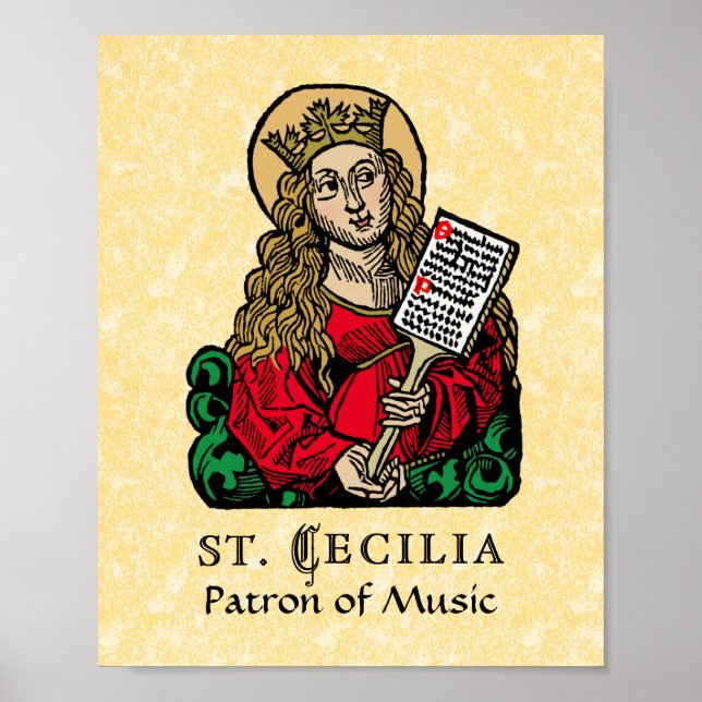 Póster San Cecilia con Junta de Himno (Nuremberg) (Frente)