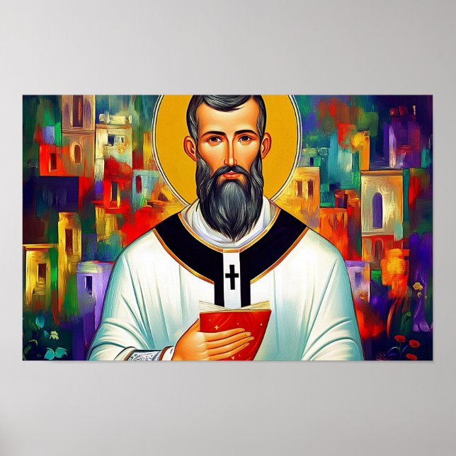 Póster San Cirilo de Jerusalén (Frente)