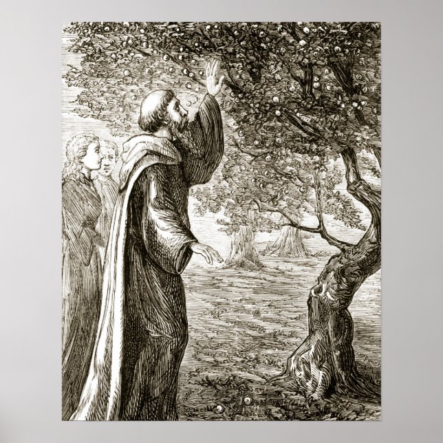 Póster San Columba transforma el fruto amargo en dulce, d (Frente)