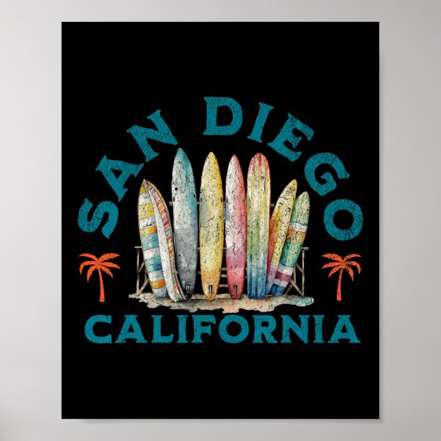 Póster San Diego  (Frente)