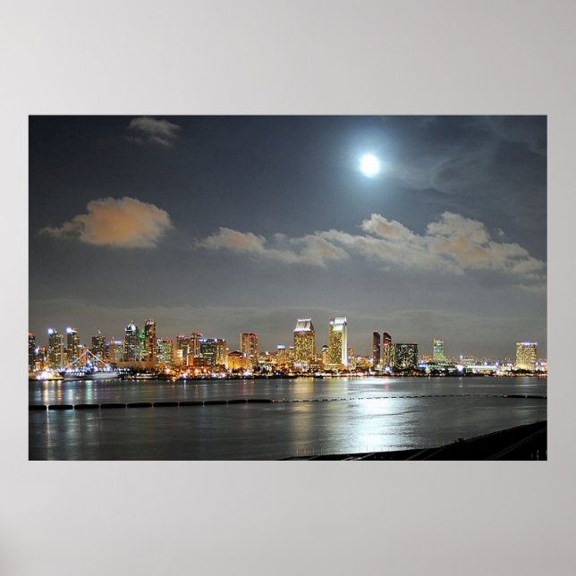 Póster San Diego California (Frente)