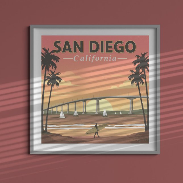 Póster San Diego California (Subido por el creador)