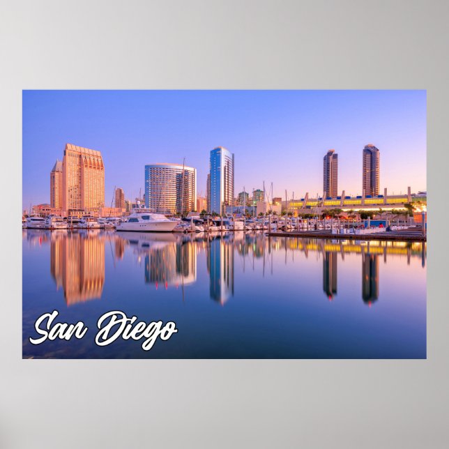 Póster San Diego, California, Estados Unidos