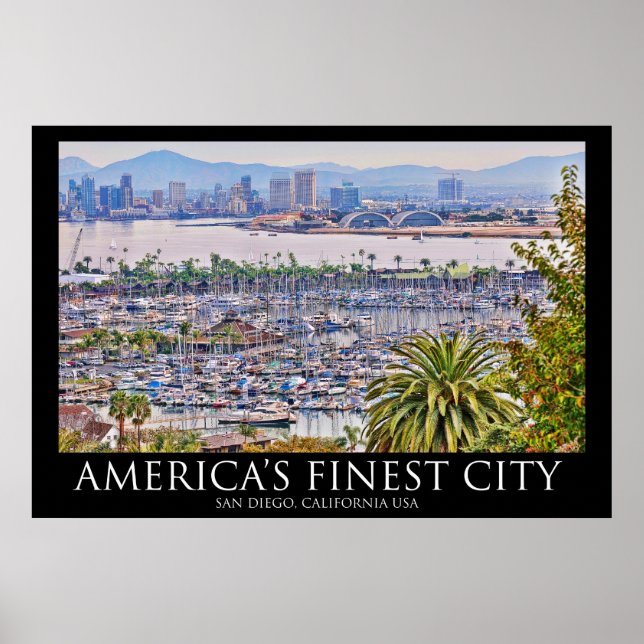 Póster San Diego, Poster de California (Frente)