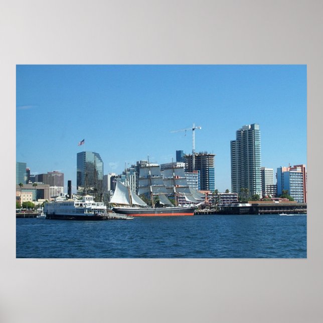 Póster San Diego y la estrella de la India (Frente)