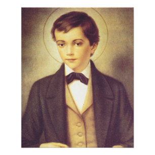 Póster San Domenico Savio Alta Fidelidad Arte Fino