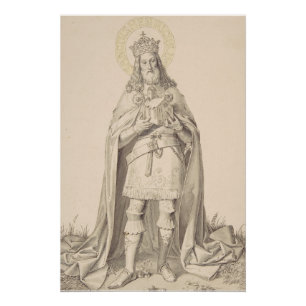 Póster San Enrique II el Santo Emperador Romano