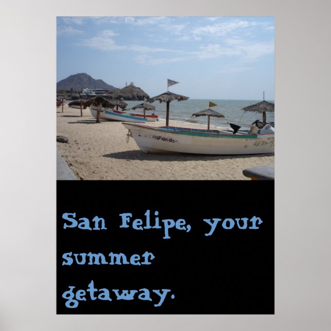 Póster san felipe mexico (Frente)