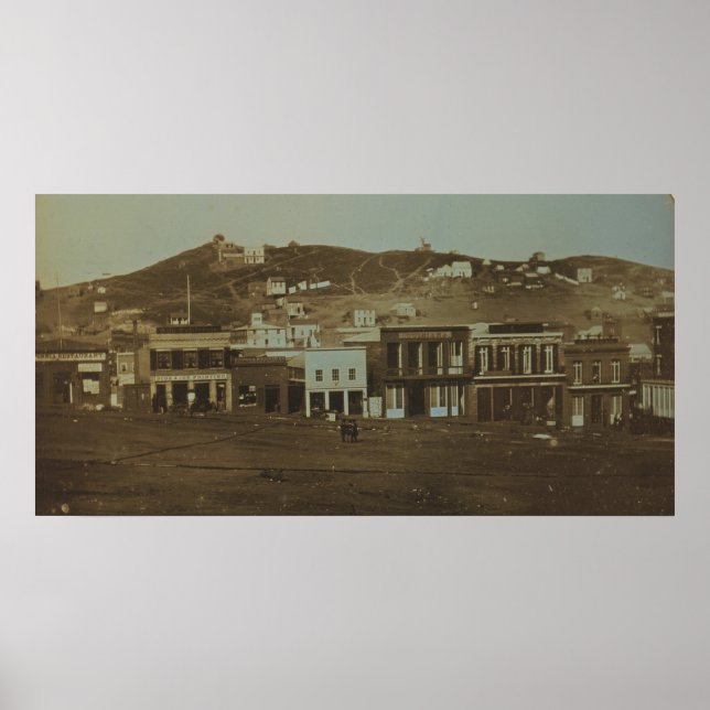 Póster San Francisco - 1851 (Frente)