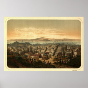 Póster San Francisco, 1860