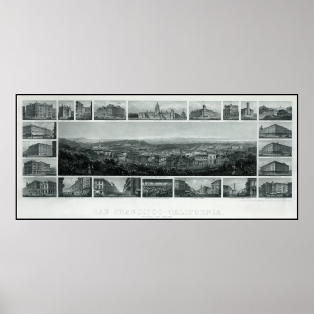 PÓSTER SAN FRANCISCO 1874 (Frente)