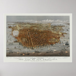 Póster San Francisco 1878