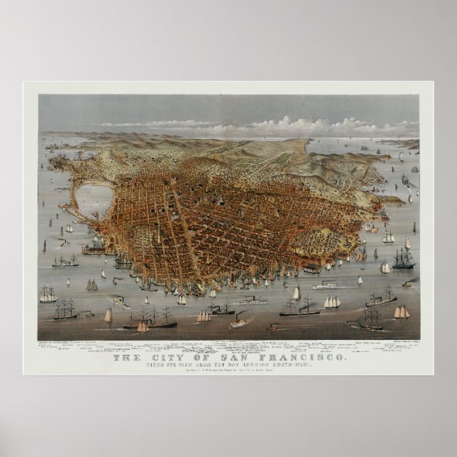 Póster San Francisco 1878 (Frente)