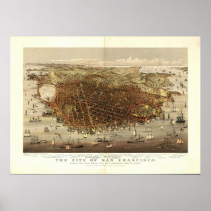Póster San Francisco: 1878