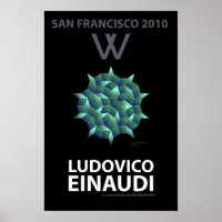San Francisco Bienvenido Poster de Ludovico Einaud