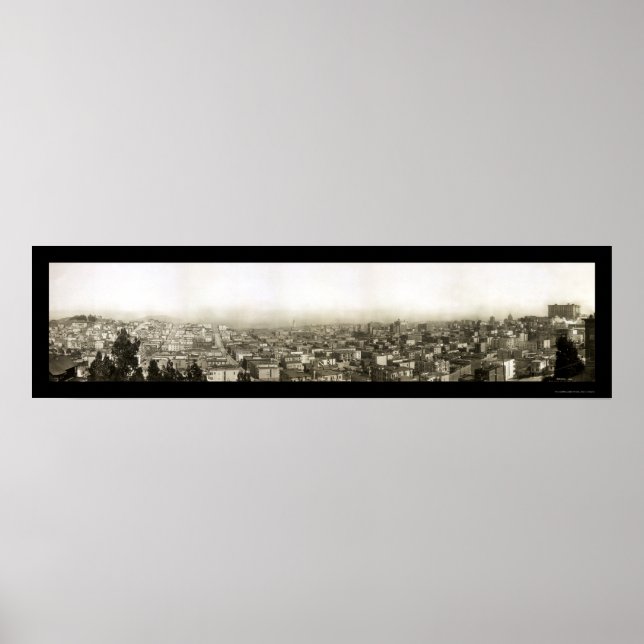 Póster San Francisco CA Photo 1910 (Frente)