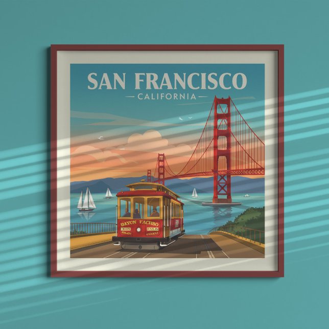 Póster San Francisco California (Subido por el creador)
