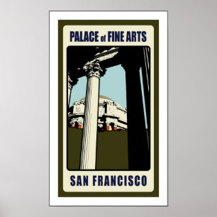 Póster San Francisco, California, Estados Unidos