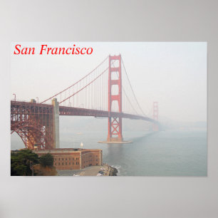 Póster San Francisco, California, Estados Unidos