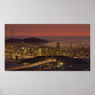 Póster San Francisco Cityscape