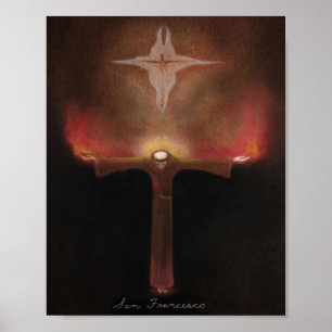 Póster San Francisco de Asís