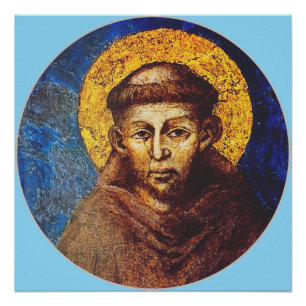 Póster San Francisco de Asís El Cántico de la Creación