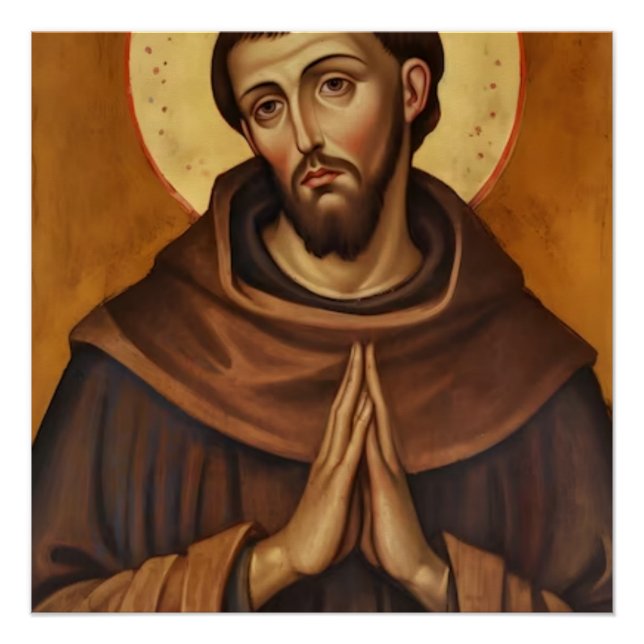 Póster San Francisco de Asís: Fe Inspiradora  (Anverso)