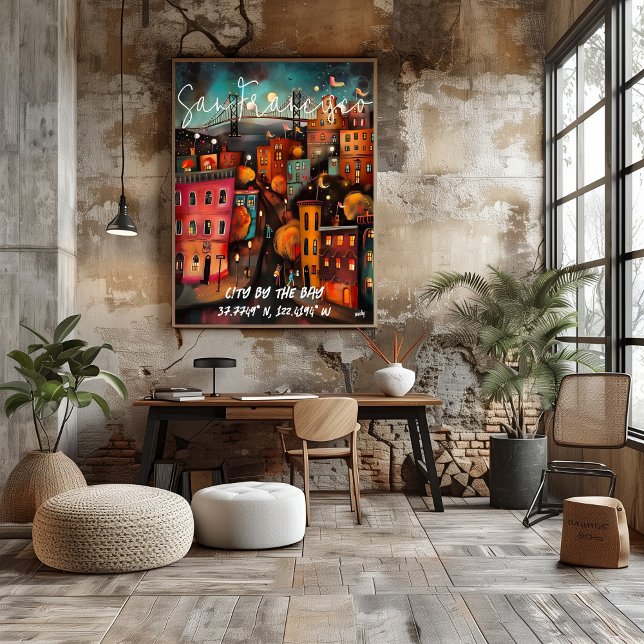 Póster San Francisco: Encanto de la Bahía (Subido por el creador)