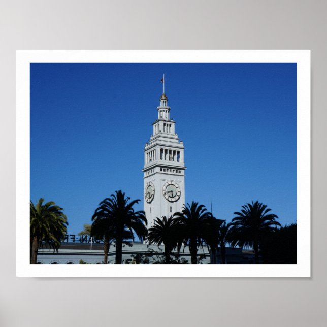 Póster San Francisco Ferry Building #4-2 Poster (Frente)