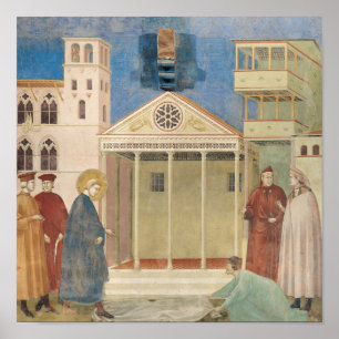 Póster San Francisco honrado por un hombre simple, 1297-9