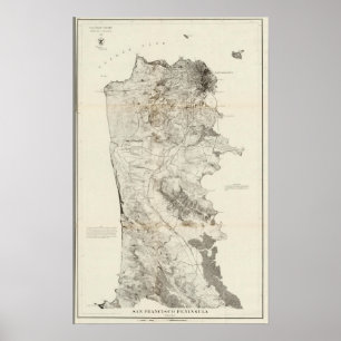 Póster San Francisco Peninsula