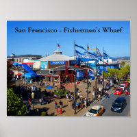 San Francisco Pier 39 #12-2 Poster